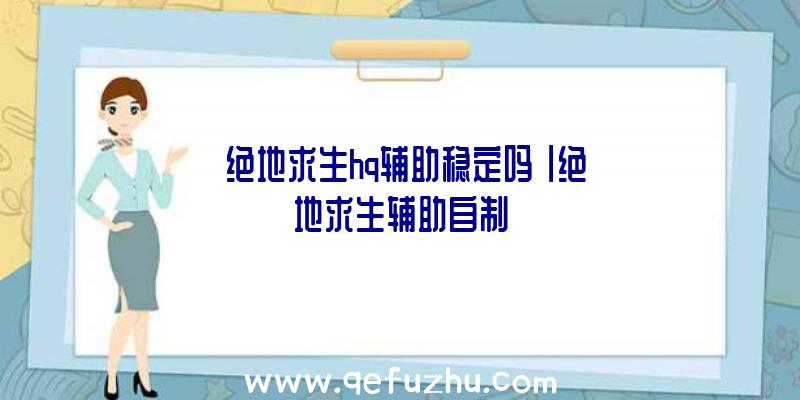 「绝地求生hq辅助稳定吗」|绝地求生辅助自制